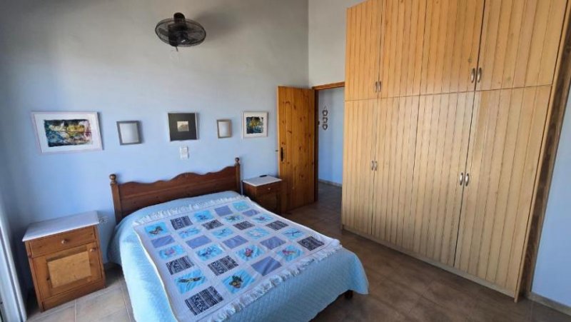 Plaka bei Chania Kreta, Plaka: Mediterrane Inselvilla mit Meer- und Bergblick im Apokoronas zu verkaufen Haus kaufen